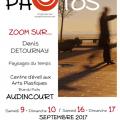 Affiche de l'exposition Zoom sur Denis Detournay