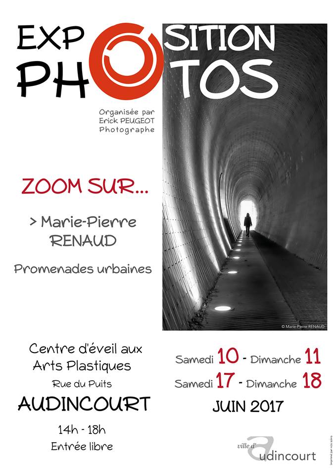 Affiche de l'exposition Zoom sur Marie-Pierre Renaud