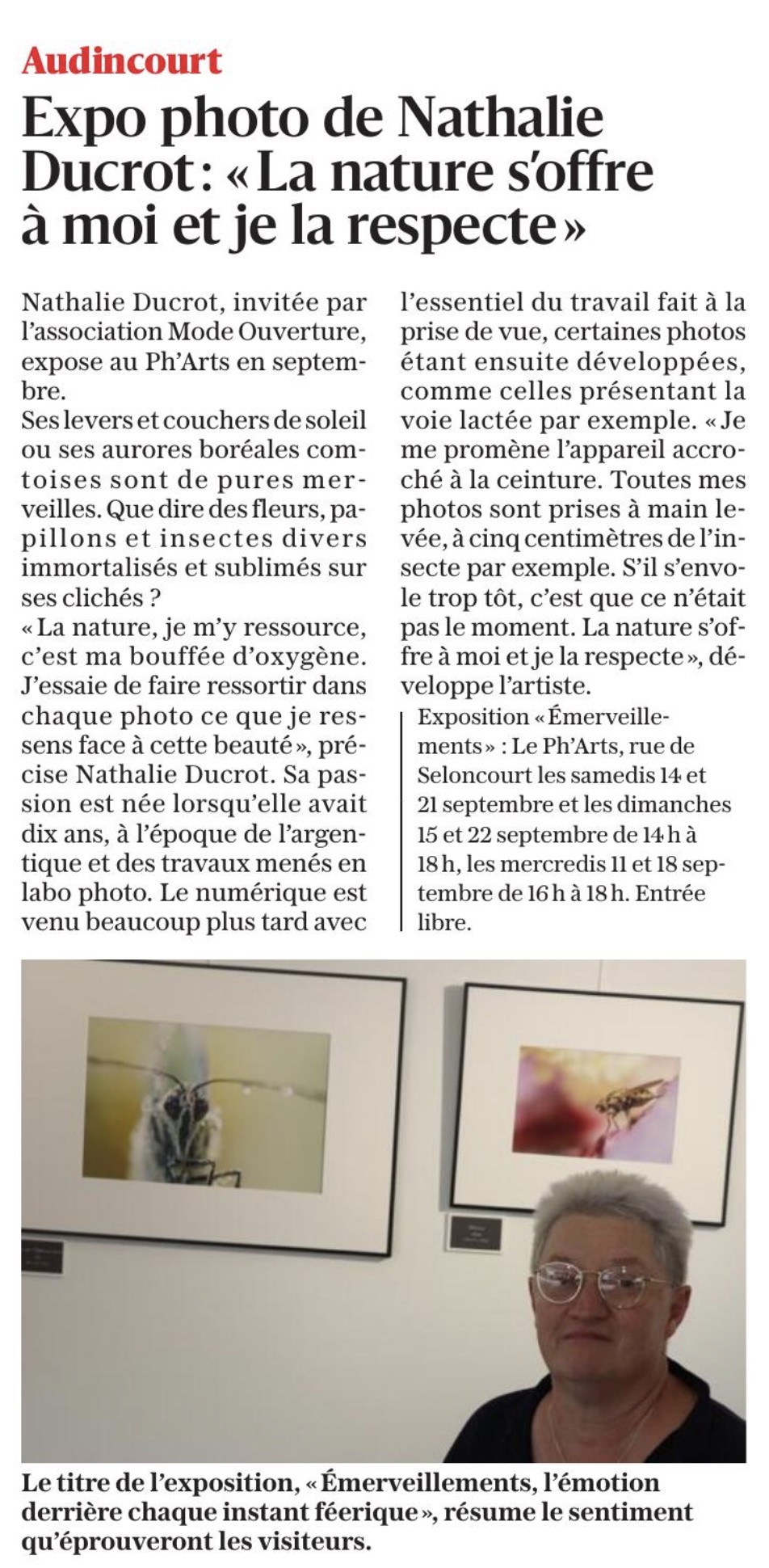 L'Est Républicain, le 10/09/2024