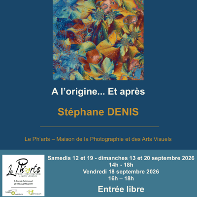 Affiche septembre 2026 - Stephane DENIS