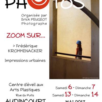 Affiche de l'exposition Zoom sur Frederique Krommenacker